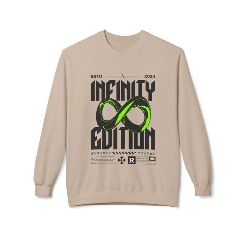 Infinity Edition Unisex Midweight Softstyle Fleece Crewneck Sweatshirt