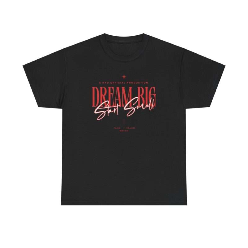 Dream Big Start Small | Unisex Heavy Cotton Tee